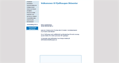 Desktop Screenshot of fjellhaugen.no