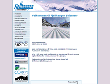 Tablet Screenshot of fjellhaugen.no